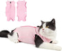 Cat Recovery Suit For Abdominal Wounds Cat Onesie After Surg