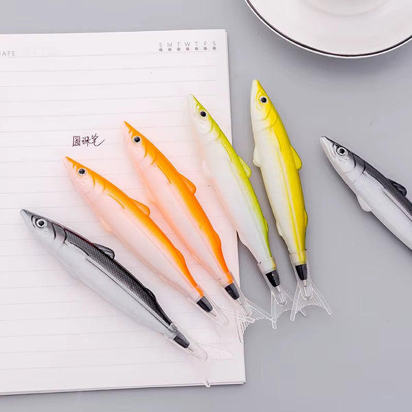Cute Kawaii Sea Fish Stationery Creative Ballpoint Pen Office School Supply Novelty Funny Lovely Pens