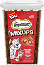Mixups Crunchy and Soft Cat Treats, Cookout Flavor, 30 Oz
