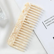 Wide Teeth Acetate Hair Combs Anti-Static Massage Hair Brush Hairdressing Colorful Hairdress Salon Styling Traveling Accessories