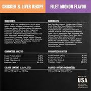 Classic Loaf in Sauce Wet Dog Food, Meaty Selects, 3.5 Oz, 36 Count