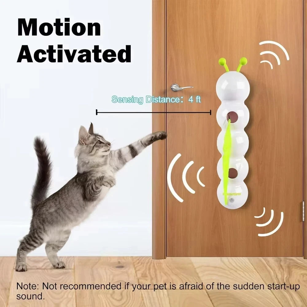 Interactive Motion Activated Cat Toy