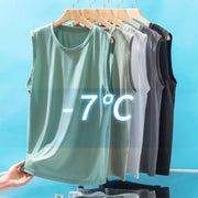Men'S Mesh-Backed Sports Vest - Lightweight Summer Sleeveless T-Shirt - Casual and Fashionable