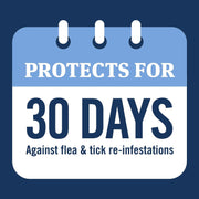 plus Flea and Tick Prevention for Cats, Cat Flea and Tick Treatment, 3 Doses, Waterproof Topical, Fast Acting, Cats over 1.5 Lbs