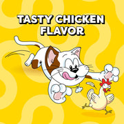 Classic Crunchy and Soft Cat Treats, Tasty Chicken, 30 Oz