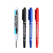 1/4Pcs White Permanent Paint Pen Set for Wood Rock Plastic Leather Glass Stone Metal Canvas Ceramic Deep Hole Marker 0.7Mm