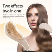1Pcs Magic Detangling Hairbrush Soft Wheat Straw Scalp Massage Comb Anti-Static Gentle Grooming Brush Salon Hair Styling Brush