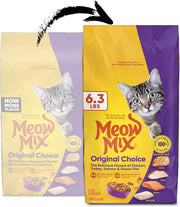 Original Choice Dry Cat Food, 6.3 Pound Bag
