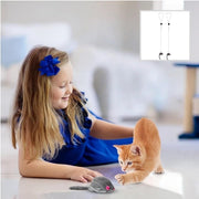 Hanging 2Pcs Cat Toys for Indoor Cats, Self-Play Hanging Door Cat Mouse Toys for Indoor Cats Kitten,Interactive Cat Mice Toys with Bell for Hunting Exercising Eliminating