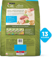 Naturals Hairball, Indoor Dry Cat Food, 13 Lb Bag