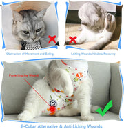 Cat Recovery Suit Female Cat Onesie after Surgery anti Licking