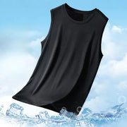Men'S Mesh-Backed Sports Vest - Lightweight Summer Sleeveless T-Shirt - Casual and Fashionable