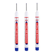 1/4Pcs White Permanent Paint Pen Set for Wood Rock Plastic Leather Glass Stone Metal Canvas Ceramic Deep Hole Marker 0.7Mm