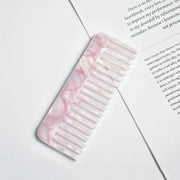 Wide Teeth Acetate Hair Combs Anti-Static Massage Hair Brush Hairdressing Colorful Hairdress Salon Styling Traveling Accessories