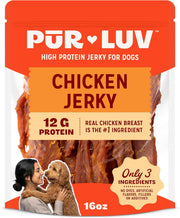 Chicken Jerky Dog Treats, Made with 100% Real Chicken Breast, 16 Ounces, Healthy, Easily Digestible, Long-Lasting, High Protein, Satisfies Dog'S Urge to Chew