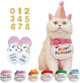 Reusable Cat Birthday Decorations Set