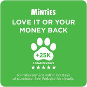 Dental Chews for Dogs, 60 Count, Vet-Recommended Mint-Flavored Dental Dog Treats for Medium Dogs, Bones Clean Teeth, Fight Bad Breath, and Removes Plaque and Tartar
