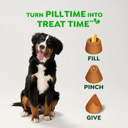 Greenies Pill Pockets Large Size Dog Treats, Peanut Butter, 15.8 Oz