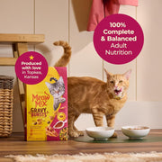 Gravy Bursts Dry Cat Food, 3 Lb Bag