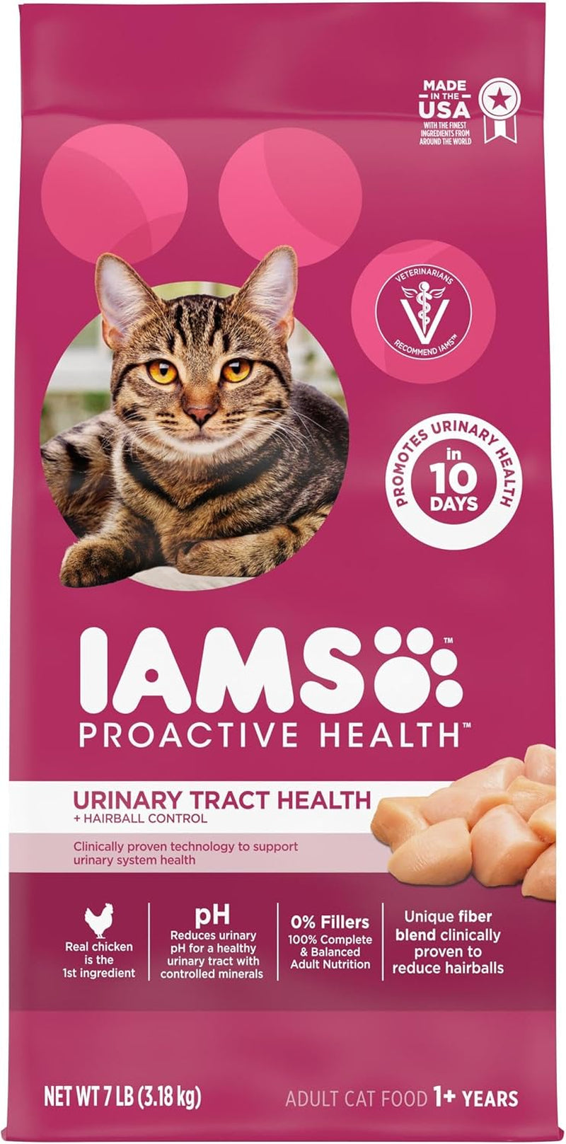 Proactive Health Urinary Tract Health Dry Cat Food, Chicken, 7 Lb