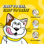 Creamy Puree Cat Treats, Chicken, Salmon & Tuna, 24 Count