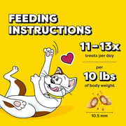 Classic Crunchy and Soft Cat Treats, Tasty Chicken, 30 Oz