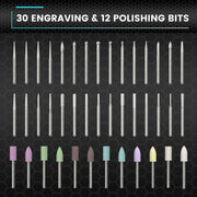 SGS Engraving Pen Cordless Rotary Tool Kit Electric Mini Grinder with 42 Bits for Crafts Metal Wood Glass Carving