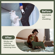 Sticky Hair Cat Clothes, Prevent Hair Loss Cat Pajamas, Soft Cat Sweaters for Cats Only, Cat Hair Sticky Onesie, Cat Recovery Suit after Surgery, Green, L
