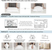 Pillow Insert 12X20 Inch Decorative Rectangle Throw Pillow Insert