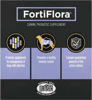 Purina Pro Plan Veterinary Supplements Fortiflora Probiotic Powder for Dogs, Daily Support for Digestive and Immune Health and Occasional Diarrhea