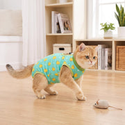 Cat Recovery Suit - Kitten Onesie for Cats after Surgery
