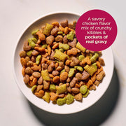 Gravy Bursts Dry Cat Food, 3 Lb Bag