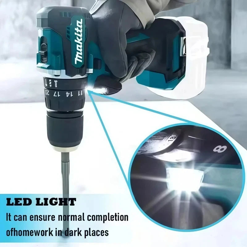 DDF487 10Mm Brushless 18V Lithium-Ion Charging Impact Drill