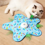Engaging Touch Activated Auto Hide and Seek Pet Toy - Squeaky Simulation Mouse for Kittens - Fun Exercise and Playtime!