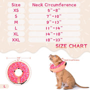 Inflatable Dog Cone Collar Alternative after Surgery, Doggie Neck Donut Collar Recovery Ecollar, Soft Dog Cone for Small Medium Large Dogs