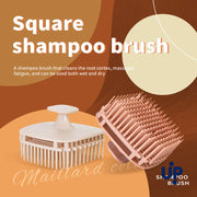 1Pcs Silicone Shampoo Brush Head Scalp Massage Comb Hair Washing Comb Body Massage Shower Brush Salon Hairdressing Tool