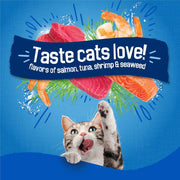 Purina Seafood Sensations Dry Cat Food, 22 Lb Bag