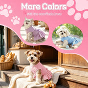 Dog Dress Sleeveless Cat Dresses Clothes for Small Dogs Girl