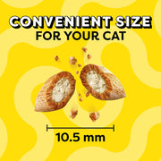 Mixups Crunchy and Soft Cat Treats, Cookout Flavor, 30 Oz