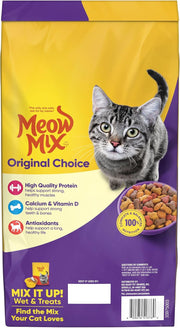 Original Choice Dry Cat Food, 6.3 Pound Bag