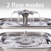 Innovation Award Winner Stainless Steel Cat Water Fountain, 108Oz