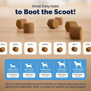 Glandex for Dogs Anal Gland Chews 60Ct Pumpkin + Digestive Enzymes
