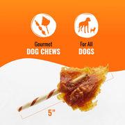 Wings Long-Lasting Dog Treat Made with Real Protein, 12 Oz