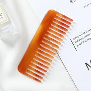Korean Fashion Design Hair Comb Wide Teeth Acetate Hairdressing Comb Anti-Static Massage Hairbrush Colorful Hair Styling Tools