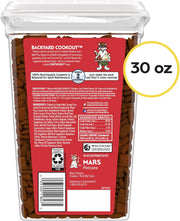 Mixups Crunchy and Soft Cat Treats, Cookout Flavor, 30 Oz
