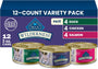 Wilderness Variety Pack Adult Paté Wet Cat Food, 3 Oz, 12 Ct