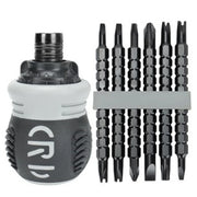 Dual-Purpose Ratchet Screwdriver Set Short Radish Head High Hardness Labor-Saving Home Repair Tools for DIY Projects