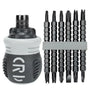 Compact Dual-Purpose Ratchet Screwdriver Repair Tool