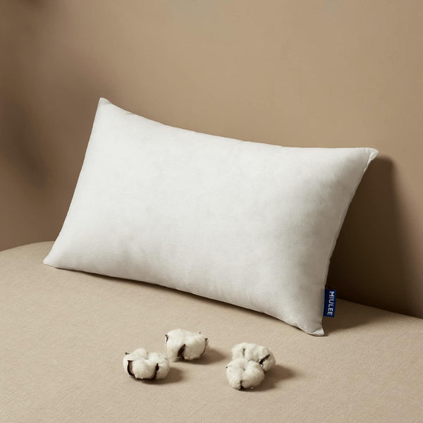 Pillow Insert 12X20 Inch Decorative Rectangle Throw Pillow Insert