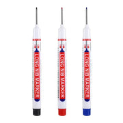 1/4Pcs White Permanent Paint Pen Set for Wood Rock Plastic Leather Glass Stone Metal Canvas Ceramic Deep Hole Marker 0.7Mm